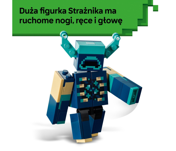 LEGO Minecraft 21274 Spotkanie ze strażnikiem - 1331610 - zdjęcie 7